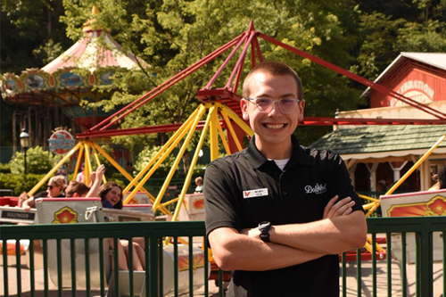 ben smith at amusement park