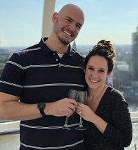 Sarah and her fiance