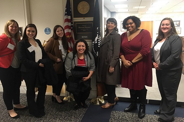 Group of advocates at NAFSA Advocacy Day