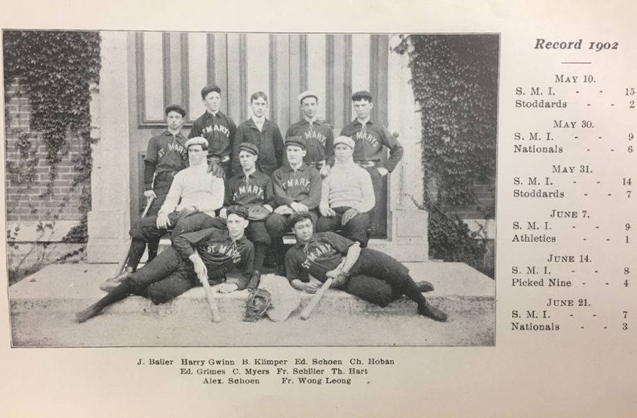 The 1902 champion team. 