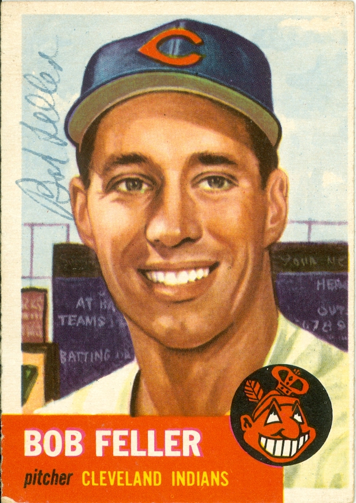 Image of baseball card: Bob Feller