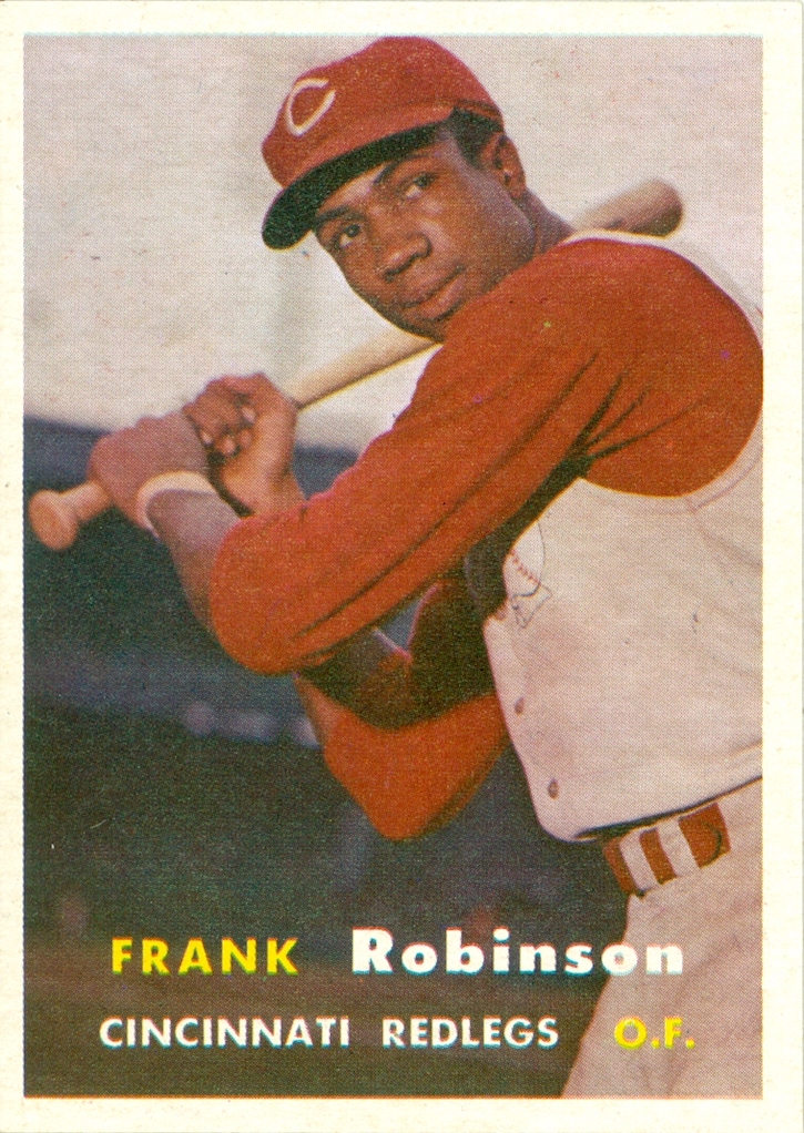 Rookie card: Frank Robinson, 1957