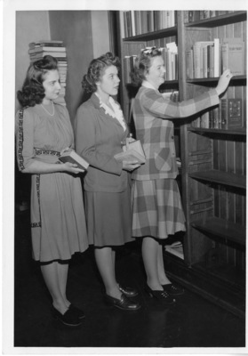 Vintage clothing fans might opt for a 1940s Patron of the Marian Library costume.