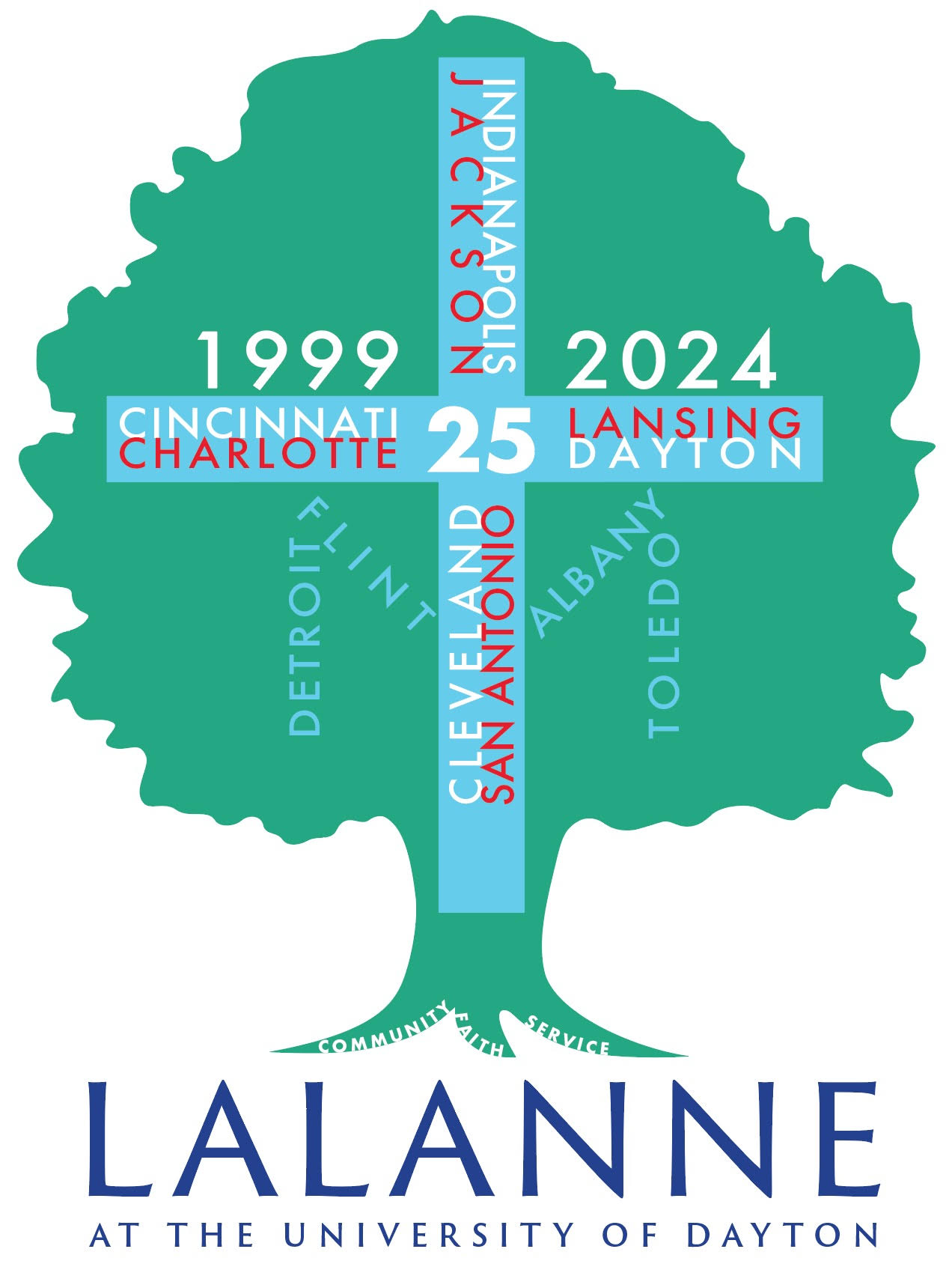 Lalanne Anniversary Logo