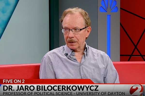 Jaro Bilocerkowycz, in political science, on WDTN-TV