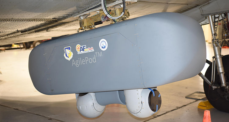 AgilePod. Photo courtesy US Air Force.