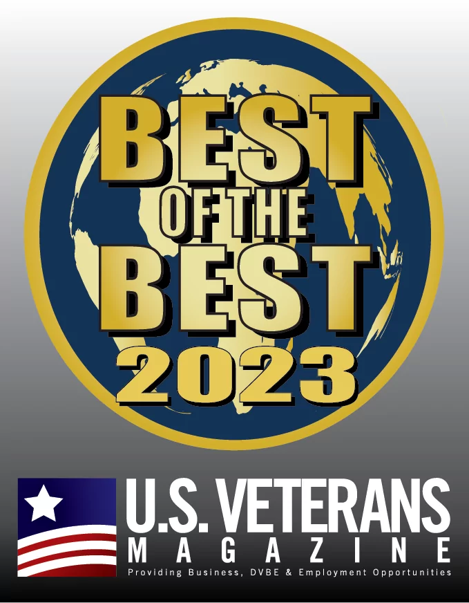US Veterans Magazine Best of the Best logo graphic